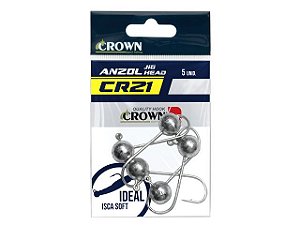 Anzol Crown Jig Head Cr21 Niq 2/0 5g 5uni