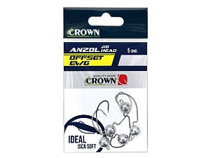 Anzol Crown Jig Head Cr21 Niq 3/0 7g 5uni
