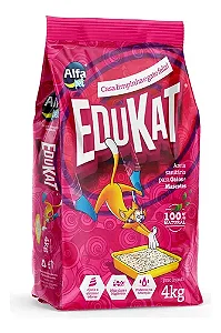 Areia Hig P/gato Trad Edukat 4kg