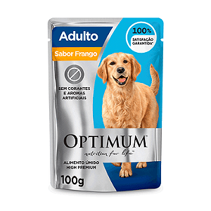Rc Optimum Dog Sache 100g Adu Frango