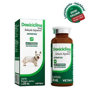 Doxiciclina Injetavel 20ml Vetnil