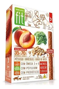 Stick Fit Spin Pet 50g Pessego+brocolis+grao De Bico