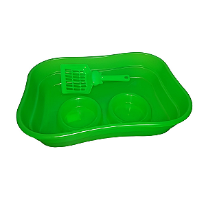 Kit Gato Neopet 3x1 Neon Verde