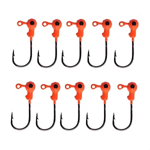 Anzol Jig Head Aco Carbono 1,5g Color 10uni