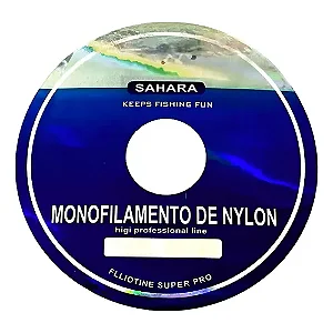 Linha De Pesca Sahara Nylon 0,80 250g Branco