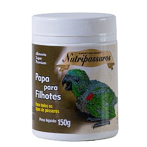 Papa P/filhote Nutripassaros 150g