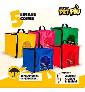 Bolsa Transporte Calopsita Jel Plast