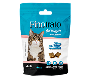 Nuggets Finotrato 40g Gato Salmao