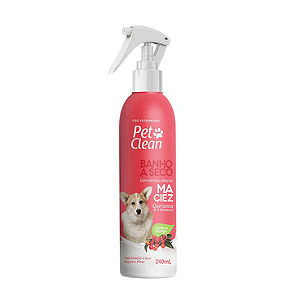 Banho A Seco Pet Clean Maciez 240ml