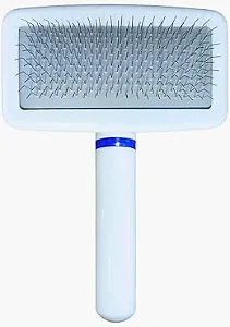 Rasqueadeira Animalissimo Branca Luxo M C/bolinha 13,5x10cm