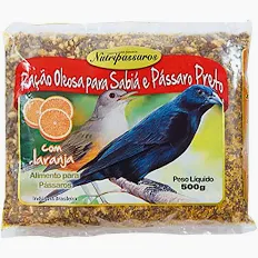 Rc Nutripassaros Granulada Oleosa P/sabio/passaro Preto 500g