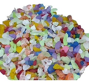 Cascalho Quartzo Multicolorido 900g