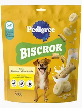 Biscrok Adulto Racas Peq Banana/leite E Aveia 500g