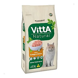 Rc Vitta Natural Gatos Adu Cast Frang 10,1kg