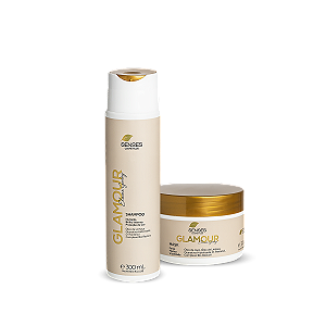 Kit Glamour Home Care (Shampoo + Máscara)