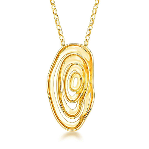 CORRENTE COM PINGENTE ORGANICO