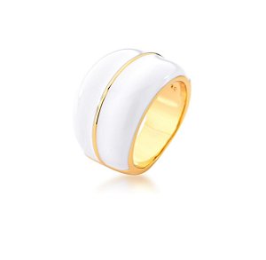 ANEL ESMALTADO BRANCO