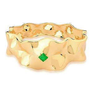 BRACELETE GOLD C/PEDRA