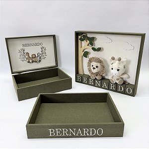 Kit maternidade Masculino Safari
