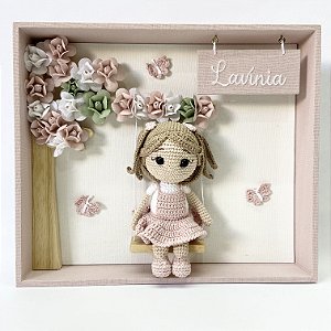 Porta maternidade feminino jardim