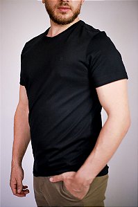Camiseta Algodão Pima 23162 Preto