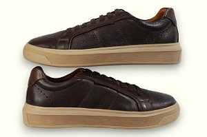Tenis Casual Em Couro 2113 Brown
