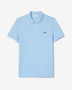 Lacoste Camisa Polo Original L1212 Light Blue