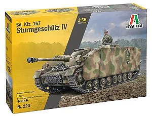 Tanque STURMGESCHUTZ IV - Italeri #0223 1 : 35
