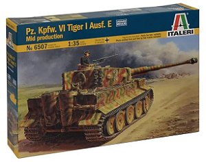 Tanque Pz.Kpfw.VI Tiger I Ausf.E mid production - Italeri #6507 1 : 35