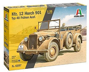 Kfz. 12 Horch 901 typ 40 frühen Ausf - Italeri #6597 1 : 35