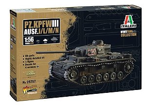 Pz. Kpfw. III Ausf. J/L/M/N - Italeri #25757 1:56