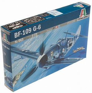 Avião de Caça Messerschmitt BF – 109 G – 6 - Italeri #0063 1:72