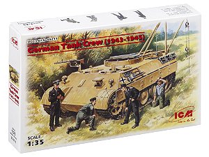 Figura German Tank Crew (1943-1945) ICM #35211 1:35