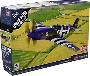 Avião USAAF P-51B "Blue Nose" Academy #12303 1/48