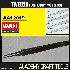 Pinça Reta Academy - Tweezer