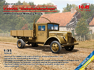 V3000S 'Einheitsfahrerhaus' - WWII German Military Truck - ICM #35409 1:35