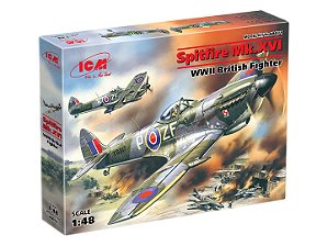 Spitfire Mk.XVI - WWII British Fighter - ICM #48071 1:48