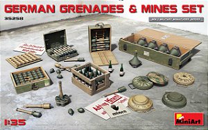 German Grenades & Mines Set - MiniArt #35258 1:35