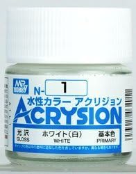 Tinta Laca Acrílica - Mr.Hobby Gunze - Mr.Color C1 - Gloss White