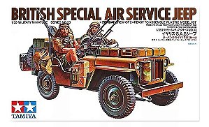 Jeep British Air Service Sas - Tamiya #35033 1:35