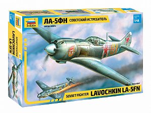 Soviet fighter Lavochkin La-5FN - Zvezda #4801 1:48