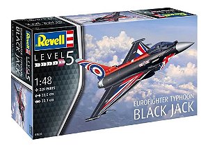 Avião Eurofighter Typhoon Black Jack - Revell #03820 1:48