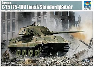 Tanque German E-75 (75-100 tons) Standardpanzer - Trumpeter #01538 1:35