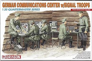 Figura Militar German Communications Center WWII - Dragon #3826 1:35