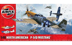 Avião North American P-51D Mustang - Airfix #A05138 1/48