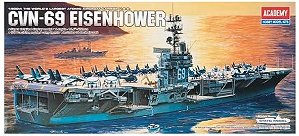 Navio  CVN-69 USS Einsenhower - Academy  #14212 1/800