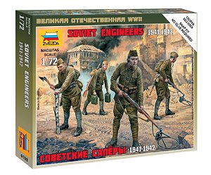 Figura Soviet Engineers 1941-1942 - Zvezda #6108 1:72