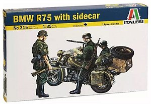 BMW R75 with sidecar - Italeri #0315