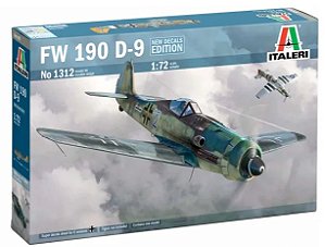 Avião Focke Wulf FW-190 D-9 - Italeri #1312 1:72