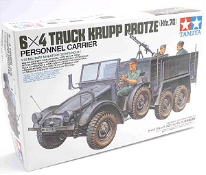 Veículo Militar 6x4 TRUCK KRUPP PROTZE (Kfz.70) PERSONNEL CARRIER - Tamiya #35317 1:35